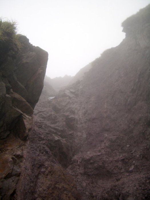 End of Devil's Ladder (730m)