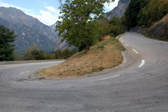 Hairpin bend